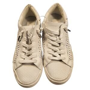 Dolce Vita Zina Perforated Leather Sneaker Women size 8